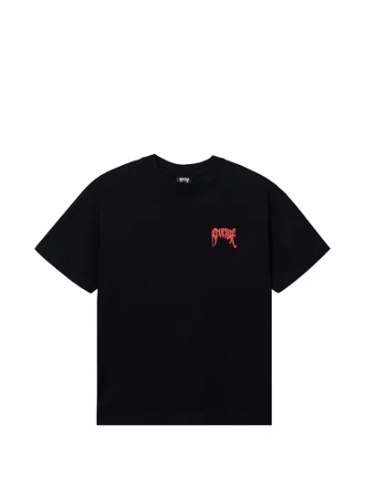 Revenge Crew-neck T-shirt In Black