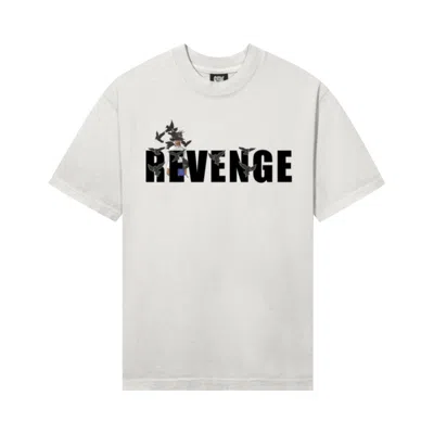 Pre-owned Revenge Crows Tee 'cement' | Grey | Men's Size L In Gray