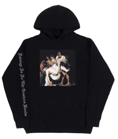 Pre-owned Revenge Entombment Hoodie In Black