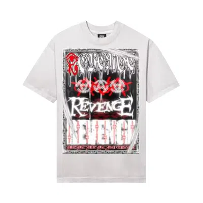 Pre-owned Revenge Fried Tee 'cement' | Grey | Men's Size L In Gray