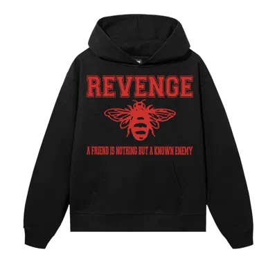 Pre-owned Revenge Friend Hoodie 'black/red' | Men's Size Xl
