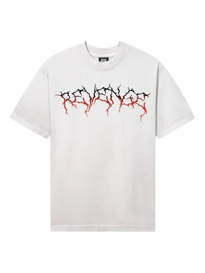 Revenge Gradient Lightning T-shirt In White
