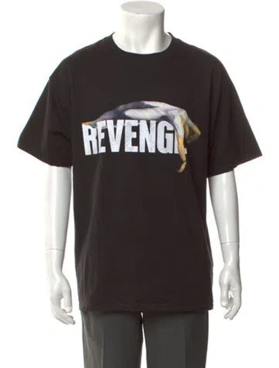 Pre-owned Revenge Graphic Print Crew Neck T-shirt In Multicolor