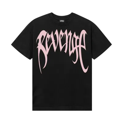 Pre-owned Revenge Heartbreak Tee 'black/baby Pink' | Men's Size M