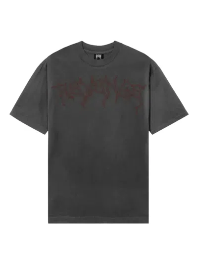 Revenge Lightning Logo Cerberus T-shirt In Black