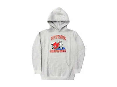 Pre-owned Revenge Men's  Champions Trophy Hoodie In Grey