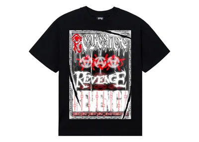 Pre-owned Revenge Men's  Fried Tee Shirt In Black