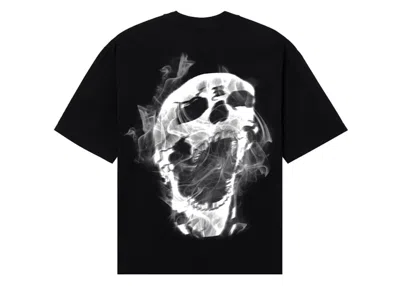 Pre-owned Revenge Men's  Lightning Smoke Tee Shirt In Black