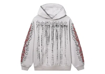 Pre-owned Revenge Men's  Mehrunes' Razor Hoodie In Cement