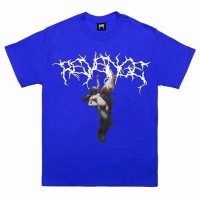 Pre-owned Revenge Men's  Moon B*tches T-shirt In Blue