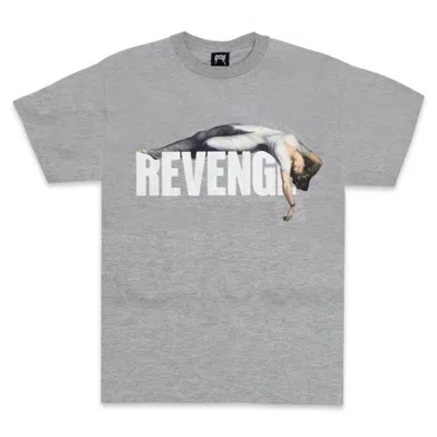 Pre-owned Revenge Men's  Nightmare T-shirt In Gray