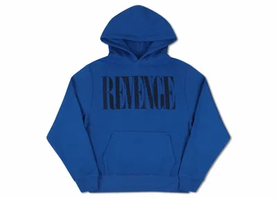 Pre-owned Revenge Men's  Nirvana Hoodie In Blue