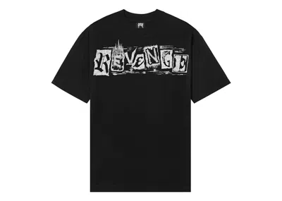 Pre-owned Revenge Men's  Randomizer Tee Shirt In Black