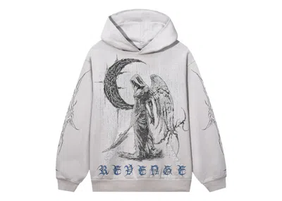 Pre-owned Revenge Men's  Scythe Hoodie In Cement/blue In Multi