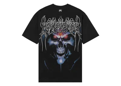 Pre-owned Revenge Men's  Sinister Presence Tee Shirt In Black/blue In Multi