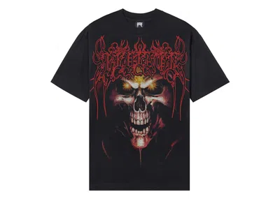 Pre-owned Revenge Men's  Sinister Presence Tee Shirt In Black/red In Multi