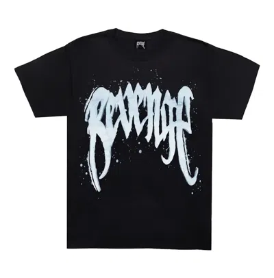 Pre-owned Revenge Men's  Snowfall T-shirt In Black