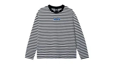 Pre-owned Revenge Men's  Xxxtentacion Bad Striped Long Sleeve Tee Shirt In Black/white