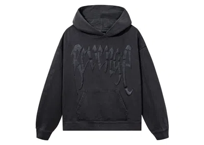 Pre-owned Revenge Men's  Xxxtentacion Heartbreak Vintage Hoodie In Black