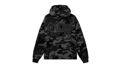 Pre-owned Revenge Men's  Xxxtentacion Kill Cropped Hoodie In Black Camo/3m
