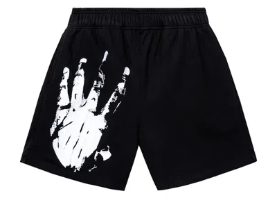 Pre-owned Revenge Men's  Xxxtentacion Kill Embroidered Shorts In Black