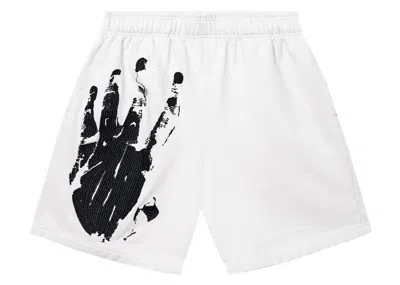 Pre-owned Revenge Men's  Xxxtentacion Kill Embroidered Shorts In Cement