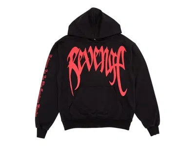 Pre-owned Revenge Men's  Xxxtentacion Kill Hoodie In Black/red In Multi