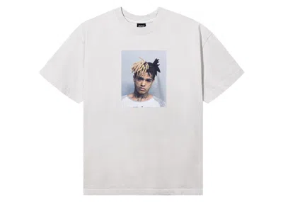 Pre-owned Revenge Men's  Xxxtentacion Mugshot Tee Shirt In Cement In Gray