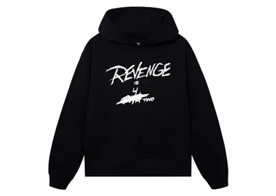 Pre-owned Revenge Men's  Xxxtentacion  Is 4 Two Hoodie In Black
