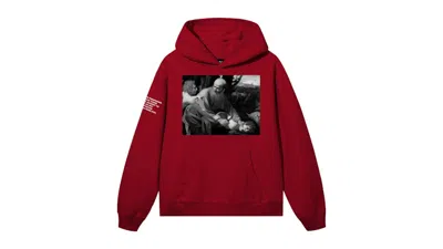 Pre-owned Revenge Men's  Xxxtentacion The Sacrifice Of Isaac Hoodie In Red