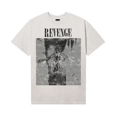 Pre-owned Revenge Sliver Tee 'cement' | Grey | Men's Size M In Gray