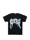 Revenge Snowfall Graphic T-shirt In Black