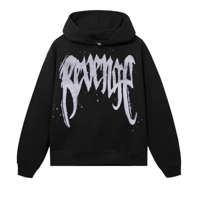 Pre-owned Revenge Snowfall Hoodie 'black' | Men's Size L