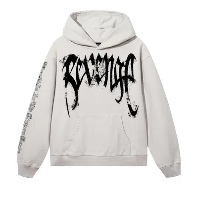 Pre-owned Revenge St. Michael Hoodie 'cement' | Grey | Men's Size Xl In Gray