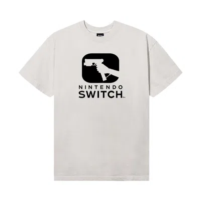 Pre-owned Revenge Switch 2 Tee 'cement/black' | Grey | Men's Size S In Gray