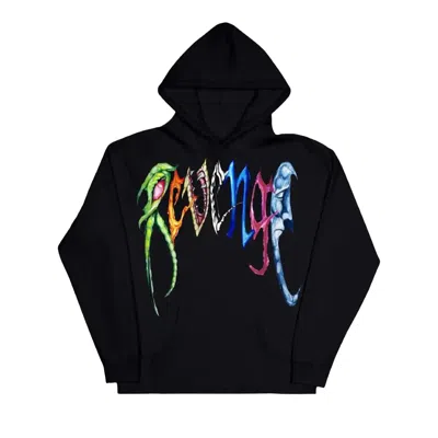 Pre-owned Revenge Trippie Arch Logo Hoodie 'black' | Men's Size L