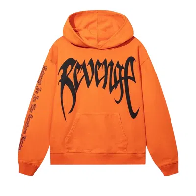 Pre-owned Revenge X Xxxtentacion Kill Hoodie 'orange/black' | Men's Size Xl