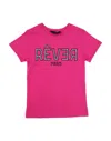 Rêver  Paris Rêver Paris Toddler Girl T-shirt Fuchsia Size 4 Cotton In Pink