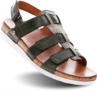 Revere Santorini In Khaki In Green