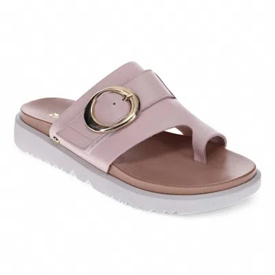 Revere Women's Biscay Sandal In Pink In Animal Print