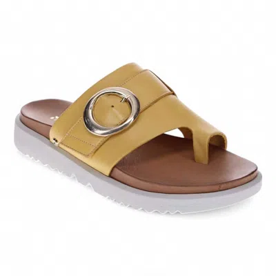Revere Women's Biscay Sandal In Yellow