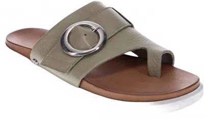 Revere Women's Biscay Toe Post Sandal In Sage In Multi