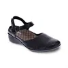 Revere Women's Calabria Closed Toe Sandal In Black In Black