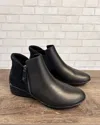 Revere Women's Damascus Bootie In Onyx/black Lizard In Multi