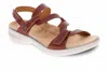 Revere Women's Emerald Sandal In Cognac In Brown