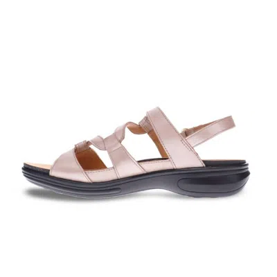 Revere Women's Miami Sandal In Champagne In Pink