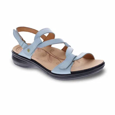Revere Women's Miami Sandal - Wide In Seafoam In Blue