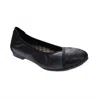 Revere Women Nairobi Ballet In Black Lizard / Onyx