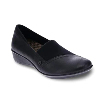 Revere Women's Naples Loafer In Onyx In Black