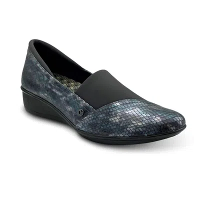 Revere Women's Naples Loafer In Slate Interest In Multi
